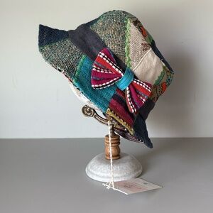 Ark Fair Trade Hemp Bucket Hat Lined NEW